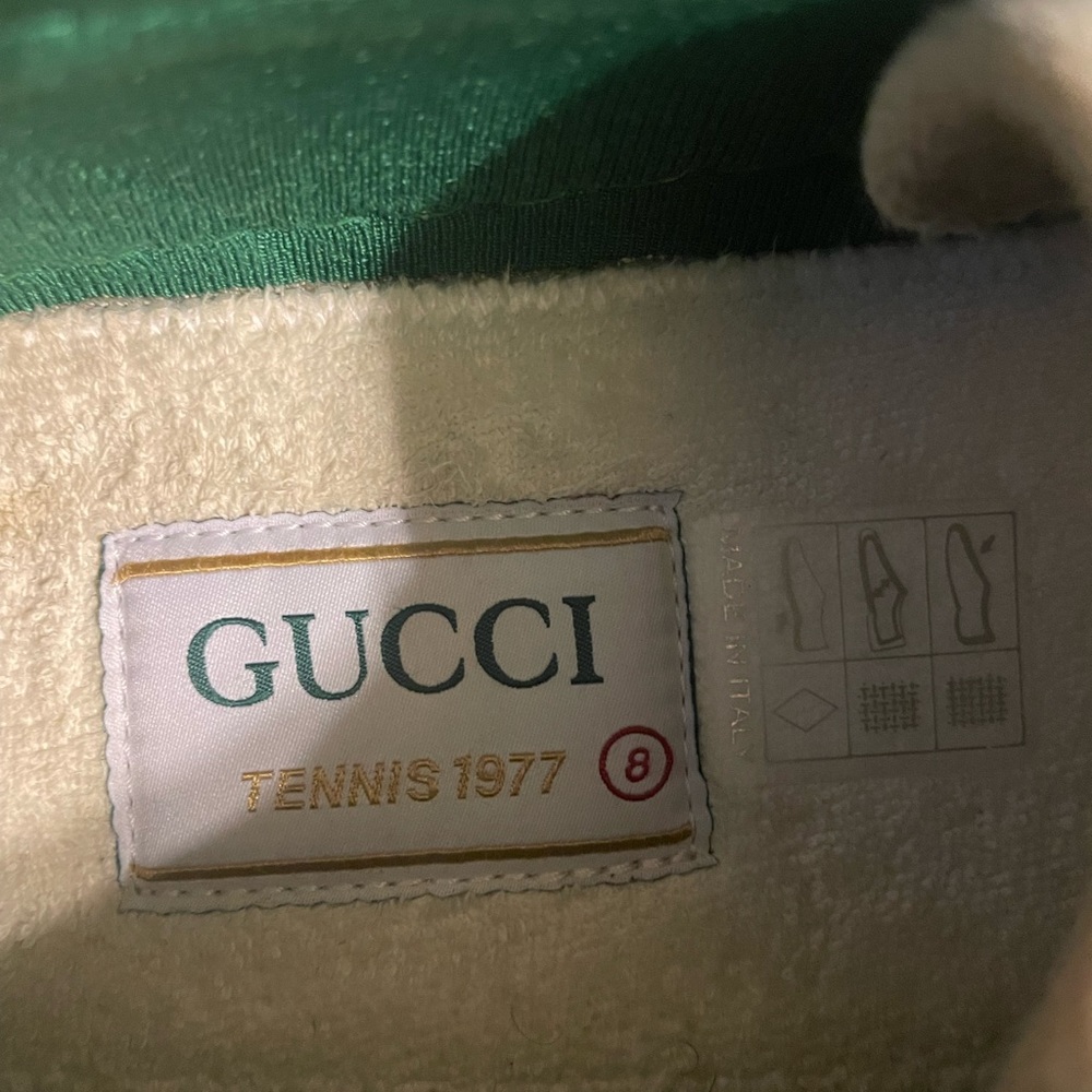 Gucci Web Canvas Low Top Sneaker - Picture 6 of 7